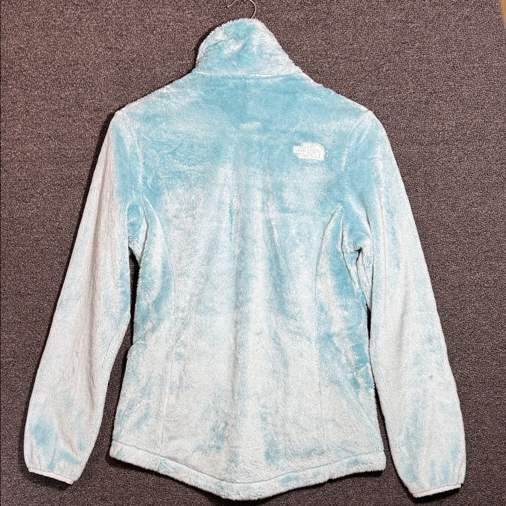 The North Face Sky Blue Fleece Jacket, Womens Small - Picture 5 of 5